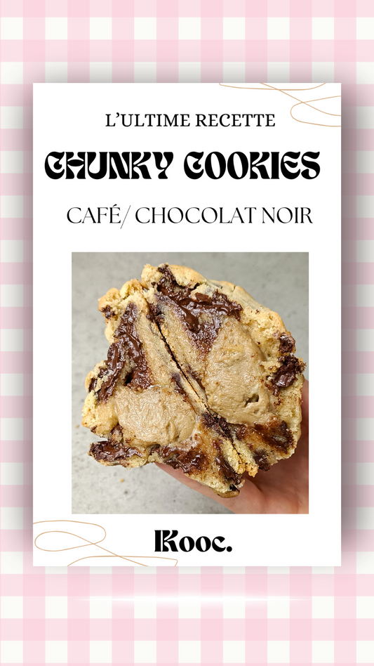 CHUNKY COOKIE CAFE / CHOCOLAT NOIR