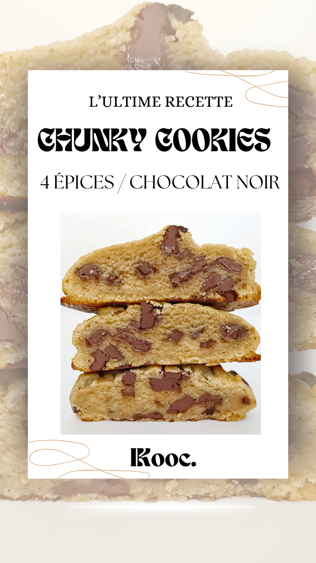 PACK ULTIME 3 FICHES CHUNKY COOKIES HALLOWEEN